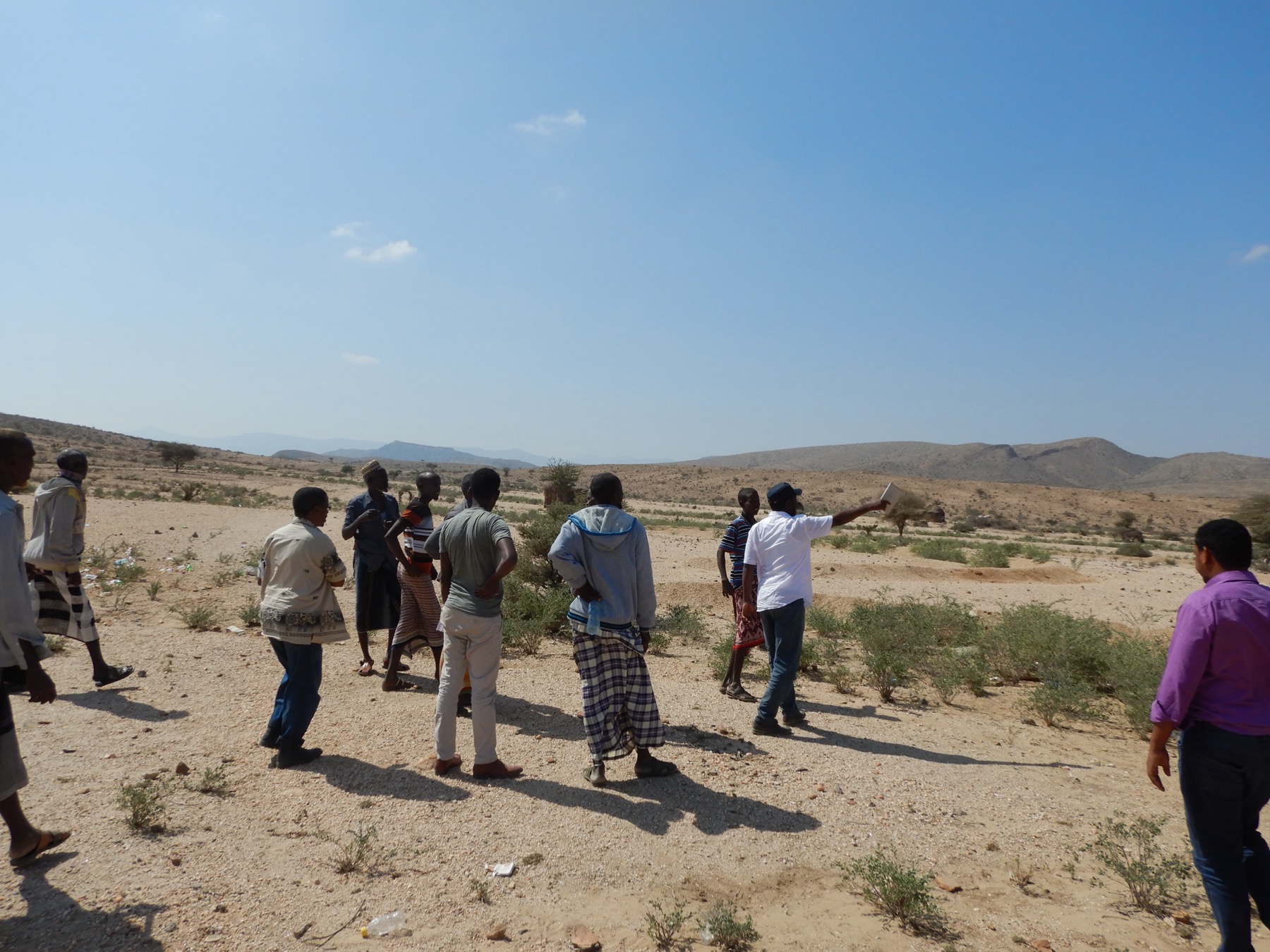 Rural rehabilitation setting linked to SID projects